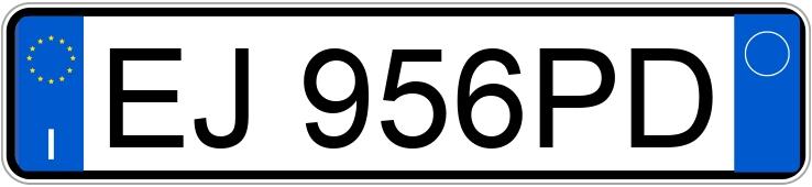 Numer rejestracyjny EJ956PD posiada FIAT Punto Evo Numer rejestracyjny EJ956PD posiada FIAT Punto Evo