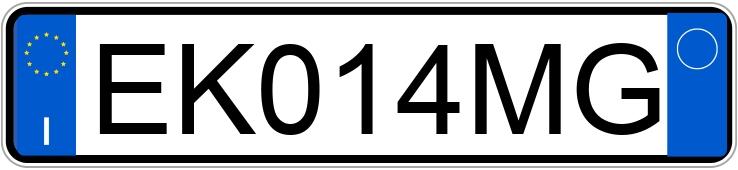 Numer rejestracyjny EK014MG posiada FIAT Panda 2a serie Numer rejestracyjny EK014MG posiada FIAT Panda 2a serie