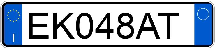 Numer rejestracyjny EK048AT posiada FORD Fiesta 6a serie