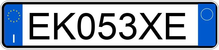 Numer rejestracyjny EK053XE posiada VOLKSWAGEN Polo 5a serie