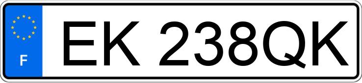 Numer rejestracyjny EK238QK posiada PEUGEOT 3008 2.0 BLUE HDI 150 ACTIVE BUSINESS