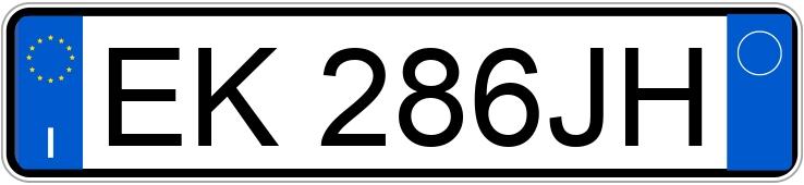 Numer rejestracyjny EK286JH posiada MERCEDES Classe M