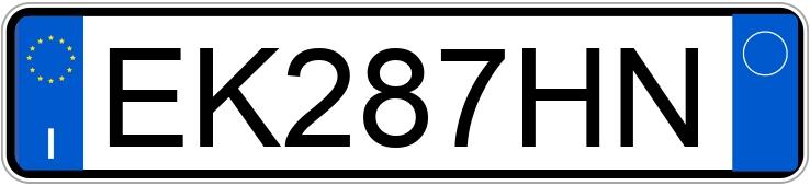 Numer rejestracyjny EK287HN posiada SSANGYONG Korando 3a serie