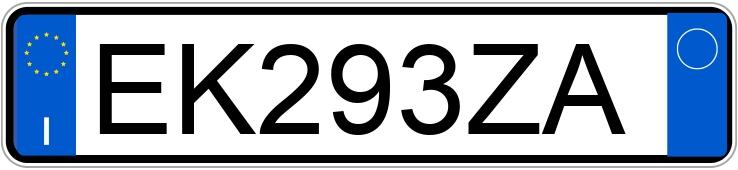 Numer rejestracyjny EK293ZA posiada RENAULT Megane 3a serie