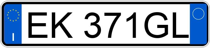 Numer rejestracyjny EK371GL posiada OPEL Corsa 4a serie Numer rejestracyjny EK371GL posiada OPEL Corsa 4a serie