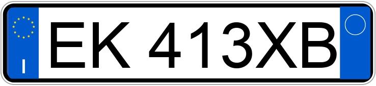 Numer rejestracyjny EK413XB posiada TOYOTA Yaris 3a serie Numer rejestracyjny EK413XB posiada TOYOTA Yaris 3a serie