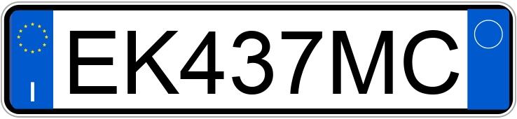Numer rejestracyjny EK437MC posiada AUDI Q5 1a serie Numer rejestracyjny EK437MC posiada AUDI Q5 1a serie