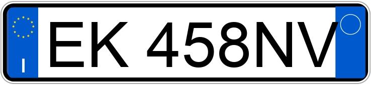 Numer rejestracyjny EK458NV posiada VOLKSWAGEN Scirocco 2a serie Numer rejestracyjny EK458NV posiada VOLKSWAGEN Scirocco 2a serie