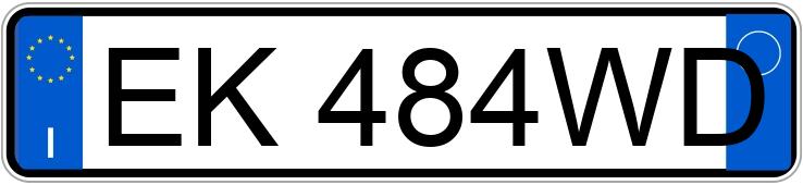 Numer rejestracyjny EK484WD posiada MINI Mini 3a serie Numer rejestracyjny EK484WD posiada MINI Mini 3a serie