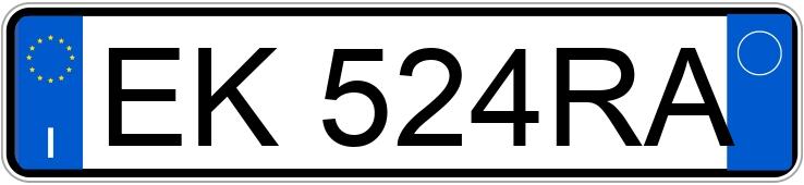 Numer rejestracyjny EK524RA posiada RENAULT Clio 3a serie Numer rejestracyjny EK524RA posiada RENAULT Clio 3a serie