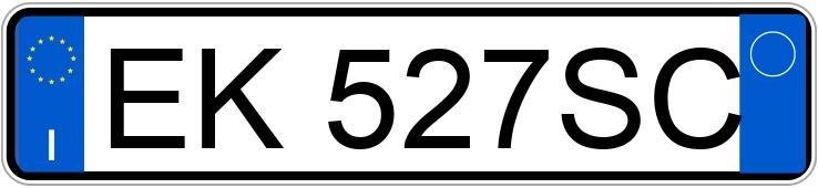 Numer rejestracyjny EK527SC posiada CITROEN C3 2a serie Numer rejestracyjny EK527SC posiada CITROEN C3 2a serie