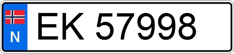 Numer rejestracyjny EK57998 posiada TESLA Model S B19B5N Numer rejestracyjny EK57998 posiada TESLA Model S B19B5N