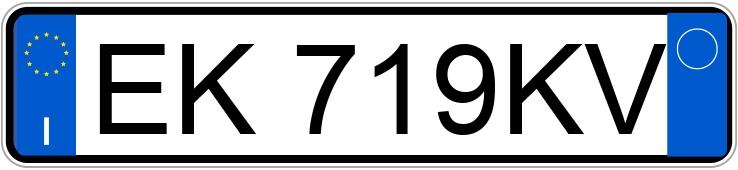 Numer rejestracyjny EK719KV posiada FIAT 500 Numer rejestracyjny EK719KV posiada FIAT 500