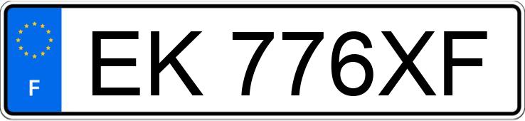 Numer rejestracyjny EK776XF posiada AUDI A3 SPORTBACK