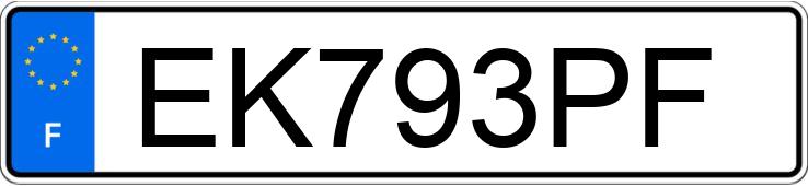 Numer rejestracyjny EK793PF posiada BMW M4 Numer rejestracyjny EK793PF posiada BMW M4