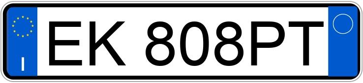 Numer rejestracyjny EK808PT posiada SUZUKI Splash Numer rejestracyjny EK808PT posiada SUZUKI Splash