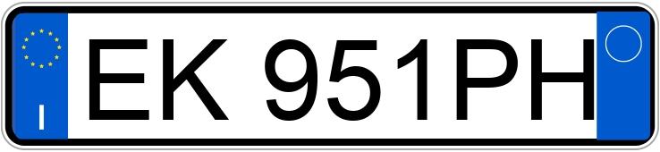 Numer rejestracyjny EK951PH posiada FIAT Punto Evo