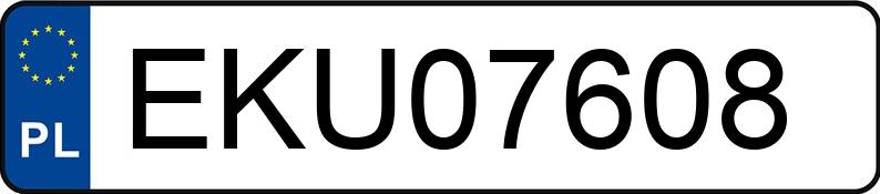 Numer rejestracyjny EKU 07608 posiada VOLVO XC 40 2.0 B4 B MILD HYBRID MR`22 E6d Ultimate Bright Getr - EKU07608