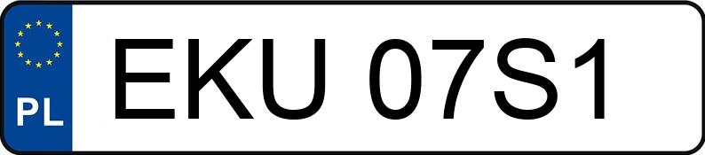 Numer rejestracyjny EKU 07S1 posiada CITROEN C3 1.4 HDI MR`02 E3 Exclusive - EKU07S1 Numer rejestracyjny EKU 07S1 posiada CITROEN C3 1.4 HDI MR`02 E3 Exclusive - EKU07S1