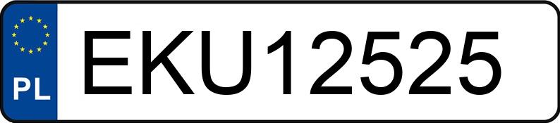 Numer rejestracyjny EKU 12525 posiada BMW 728 - EKU12525 Numer rejestracyjny EKU 12525 posiada BMW 728 - EKU12525