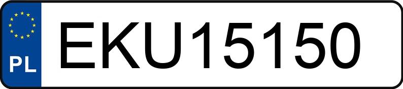 Numer rejestracyjny EKU 15150 posiada VOLKSWAGEN POLO - EKU15150