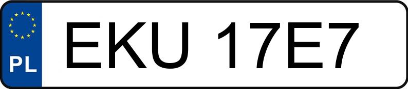 Numer rejestracyjny EKU 17E7 posiada SKODA Roomster 1.2 TSI MR`11 E5 Roomster 1.2 TSI MR`11 E5 - EKU17E7