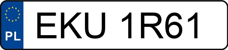 Numer rejestracyjny EKU 1R61 posiada FORD FOCUS 1.8 TDDI - EKU1R61