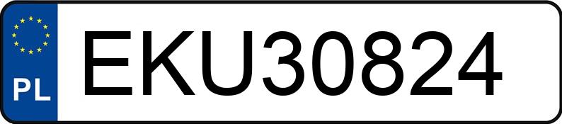 Numer rejestracyjny EKU 30824 posiada AUDI A3 - EKU30824