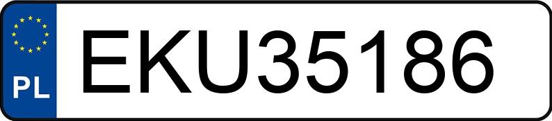 Numer rejestracyjny EKU 35186 posiada AUDI A4 QUATTRO - EKU35186