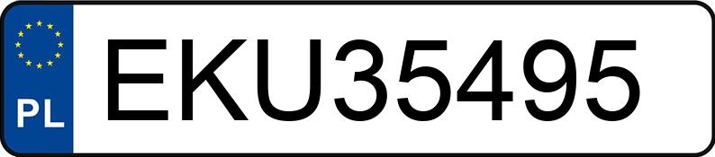 Numer rejestracyjny EKU 35495 posiada MAZDA CX-5 - EKU35495