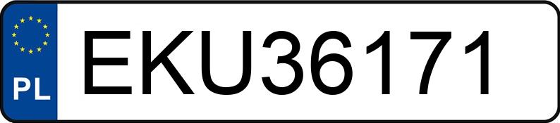 Numer rejestracyjny EKU 36171 posiada RENAULT CLIO - EKU36171 Numer rejestracyjny EKU 36171 posiada RENAULT CLIO - EKU36171