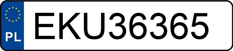 Numer rejestracyjny EKU 36365 posiada BMW 530 D - EKU36365 Numer rejestracyjny EKU 36365 posiada BMW 530 D - EKU36365