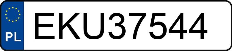 Numer rejestracyjny EKU 37544 posiada BMW 520D - EKU37544