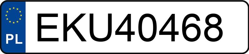 Numer rejestracyjny EKU 40468 posiada VOLVO S80 2.4 D MR`07 E4 Summum - EKU40468