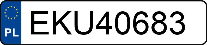 Numer rejestracyjny EKU 40683 posiada OPEL ZAFIRA TOURER - EKU40683