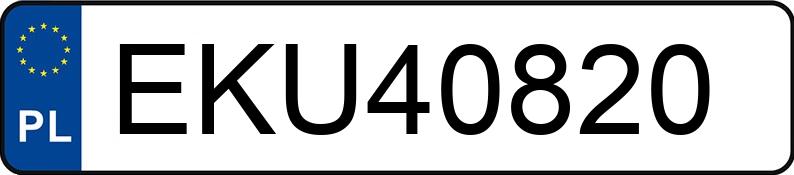 Numer rejestracyjny EKU 40820 posiada BMW 330I XDRIVE - EKU40820