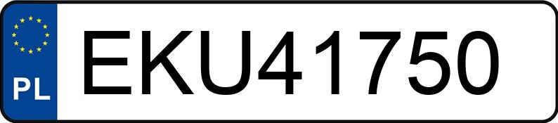 Numer rejestracyjny EKU 41750 posiada AUDI A4 AVANT - EKU41750 Numer rejestracyjny EKU 41750 posiada AUDI A4 AVANT - EKU41750