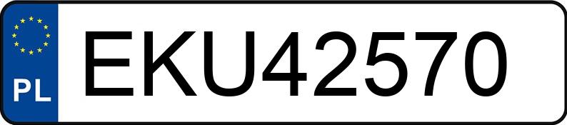 Numer rejestracyjny EKU 42570 posiada OPEL VECTRA - EKU42570 Numer rejestracyjny EKU 42570 posiada OPEL VECTRA - EKU42570