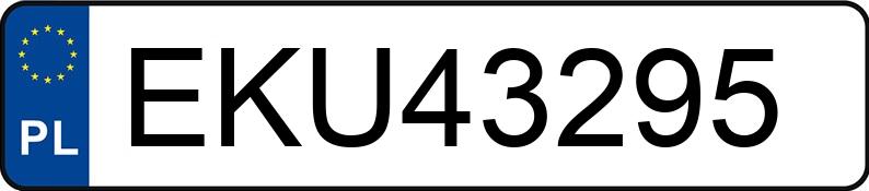 Numer rejestracyjny EKU 43295 posiada AUDI A3 LIMOUSINE - EKU43295 Numer rejestracyjny EKU 43295 posiada AUDI A3 LIMOUSINE - EKU43295