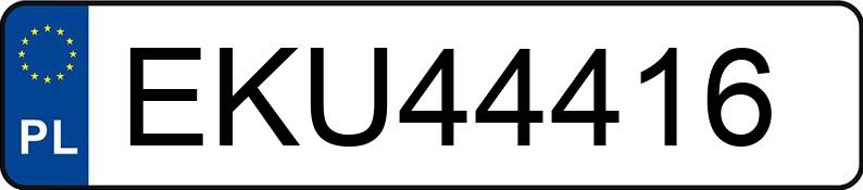 Numer rejestracyjny EKU 44416 posiada CITROEN C4 PICASSO - EKU44416
