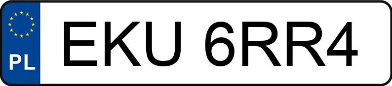Numer rejestracyjny EKU 6RR4 posiada OPEL ASTRA - EKU6RR4