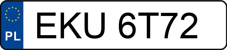 Numer rejestracyjny EKU 6T72 posiada VOLKSWAGEN GOLF 1,9 TDI - EKU6T72