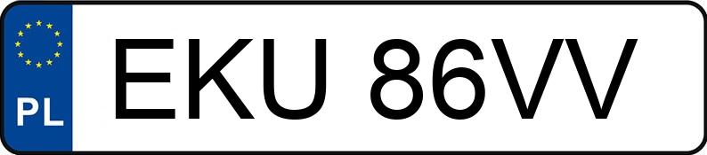 Numer rejestracyjny EKU 86VV posiada VOLKSWAGEN Caddy Diesel MR`05 E4 2.3t TDI - EKU86VV Numer rejestracyjny EKU 86VV posiada VOLKSWAGEN Caddy Diesel MR`05 E4 2.3t TDI - EKU86VV