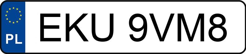 Numer rejestracyjny EKU 9VM8 posiada AUDI A4 1.9 TDi Kat. MR`99 B5 Aut. - EKU9VM8