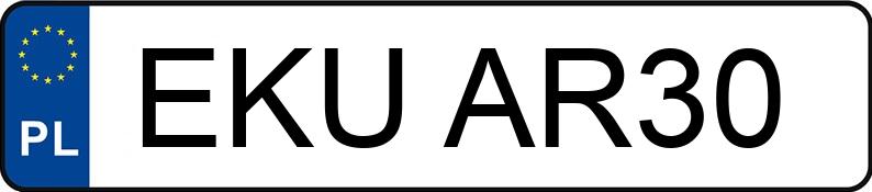 Numer rejestracyjny EKU AR30 posiada PEUGEOT 306 - EKUAR30 Numer rejestracyjny EKU AR30 posiada PEUGEOT 306 - EKUAR30