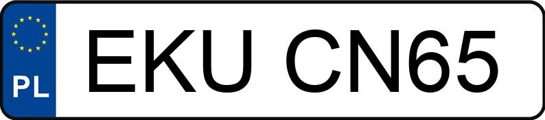 Numer rejestracyjny EKU CN65 posiada TOYOTA AURIS - EKUCN65 Numer rejestracyjny EKU CN65 posiada TOYOTA AURIS - EKUCN65