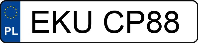 Numer rejestracyjny EKU CP88 posiada BMW X5 - EKUCP88 Numer rejestracyjny EKU CP88 posiada BMW X5 - EKUCP88