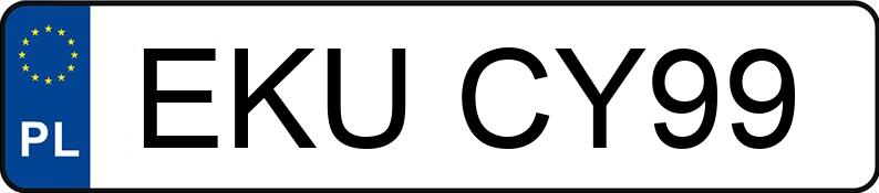 Numer rejestracyjny EKU CY99 posiada BMW 318 - EKUCY99 Numer rejestracyjny EKU CY99 posiada BMW 318 - EKUCY99