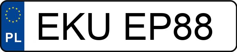 Numer rejestracyjny EKU EP88 posiada OPEL Astra Classic II 1.7 CDTI MR`04 E4 Astra Classic II 1.7 CDTI MR`04 E4 - EKUEP88