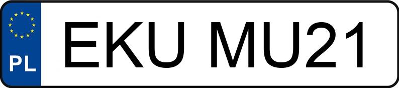 Numer rejestracyjny EKU MU21 posiada VOLKSWAGEN POLO - EKUMU21 Numer rejestracyjny EKU MU21 posiada VOLKSWAGEN POLO - EKUMU21
